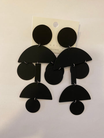 Circle Tress Earrings (4 colours)
