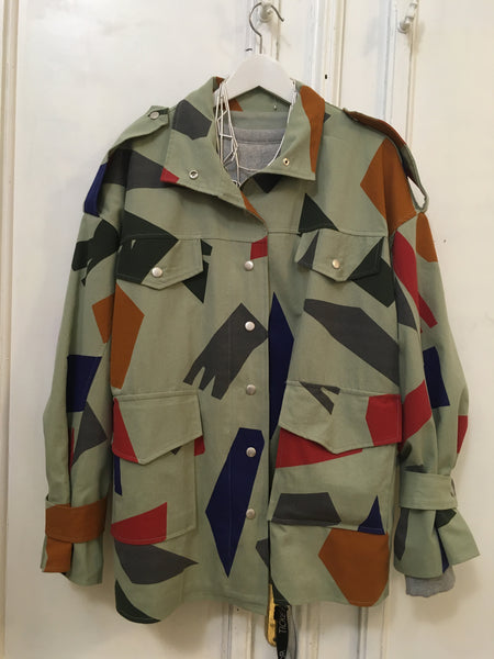 Pattern fabric M65 Jacket (2 colours)