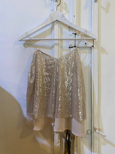 glitter cami Top