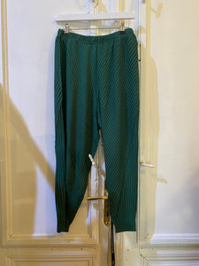 slated hen pleat pleat Pants