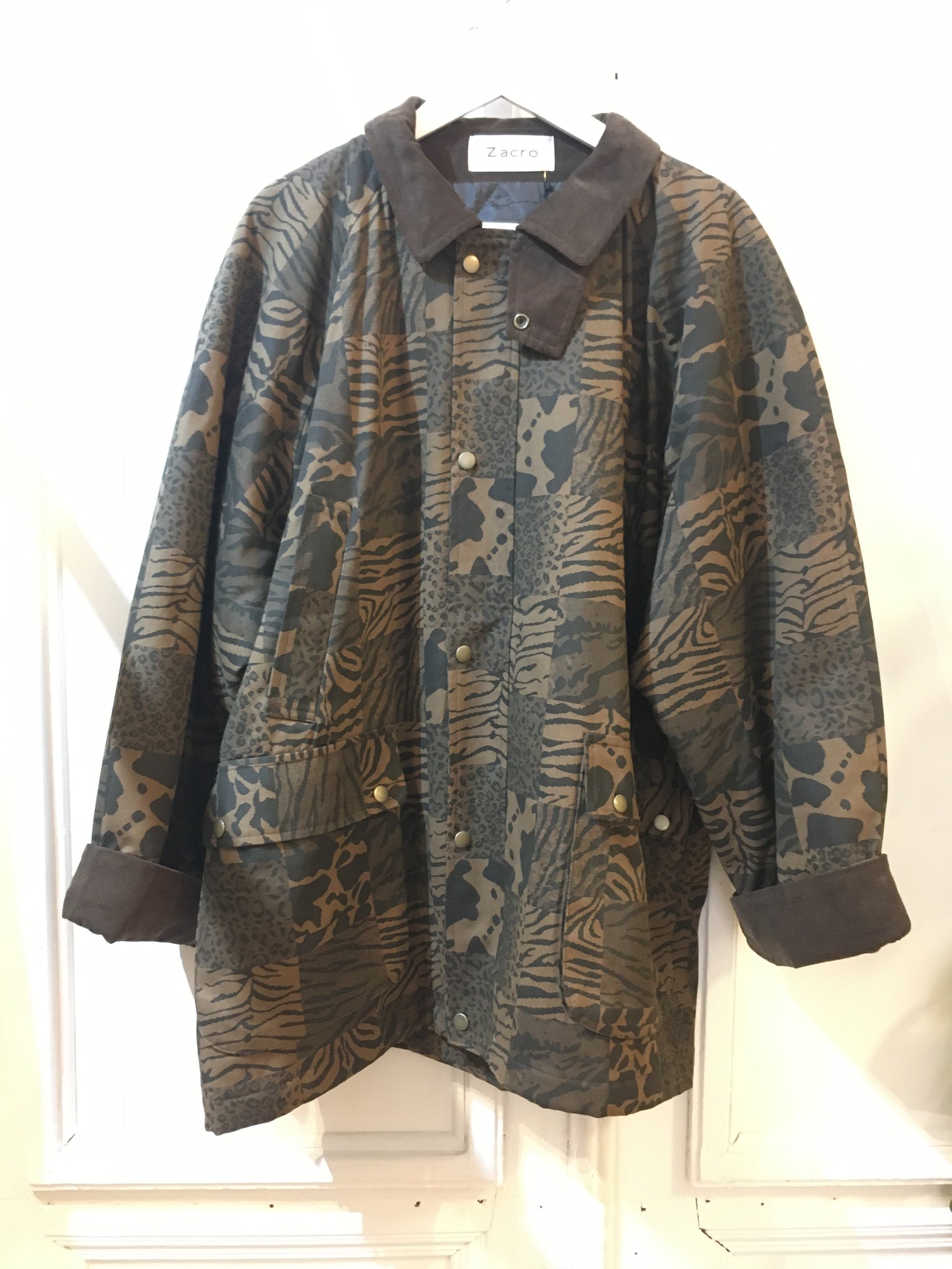 Safari Pattern Field Jacket WS21 (3 colours)