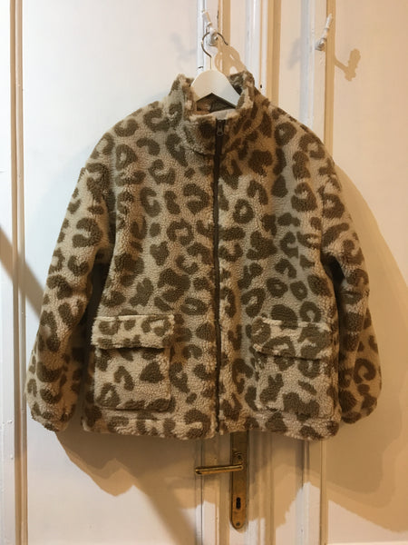 Leopard Fleece Jacket (2 colours)