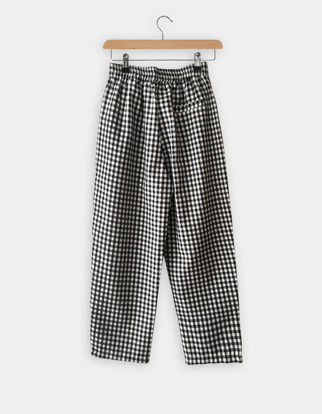 Gingham Checked Trousers (3colours)