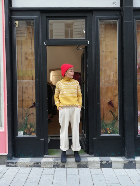 Corduroy baggy Trousers