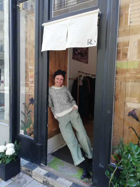 Corduroy baggy Trousers